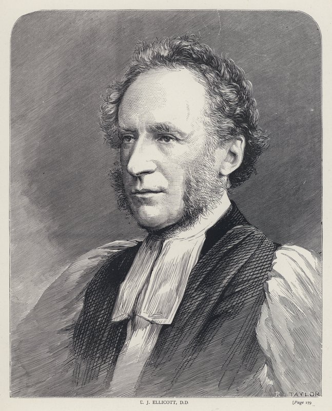C J Ellicott, DD (metszet) alkotó: English School