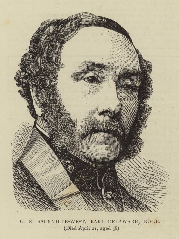C R Sackville-West, Earl Delawarr, KCB (metszet) alkotó: English School
