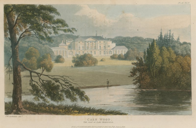 Caen Wood, Earl Mansfield székhelye alkotó: English School