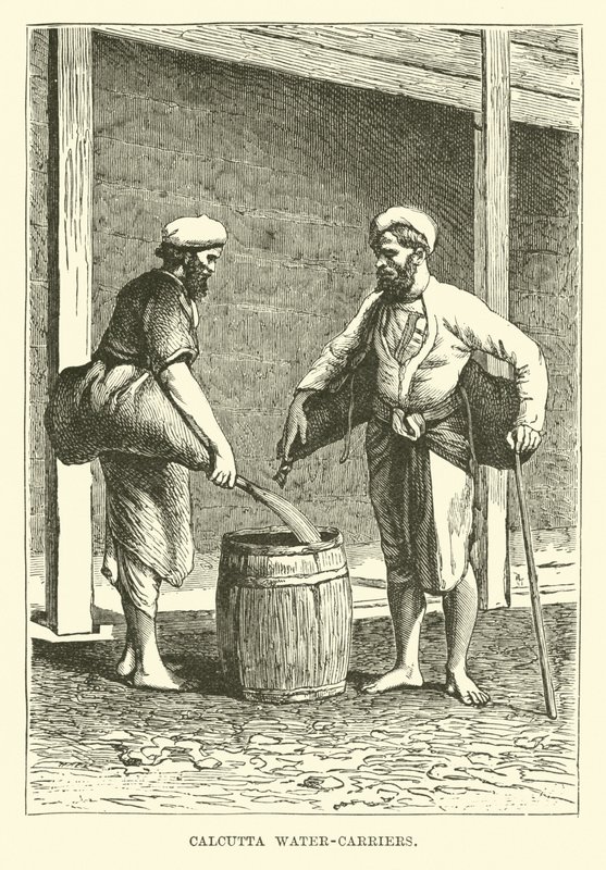 Kalkuttai vízhordozók alkotó: English School