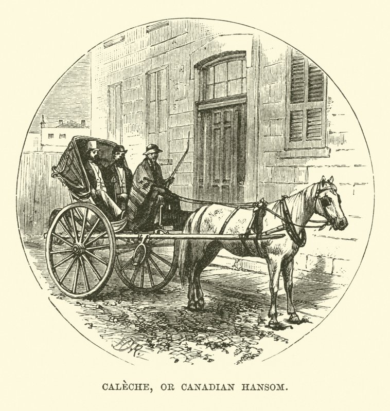 Caleche, vagy kanadai Hansom alkotó: English School