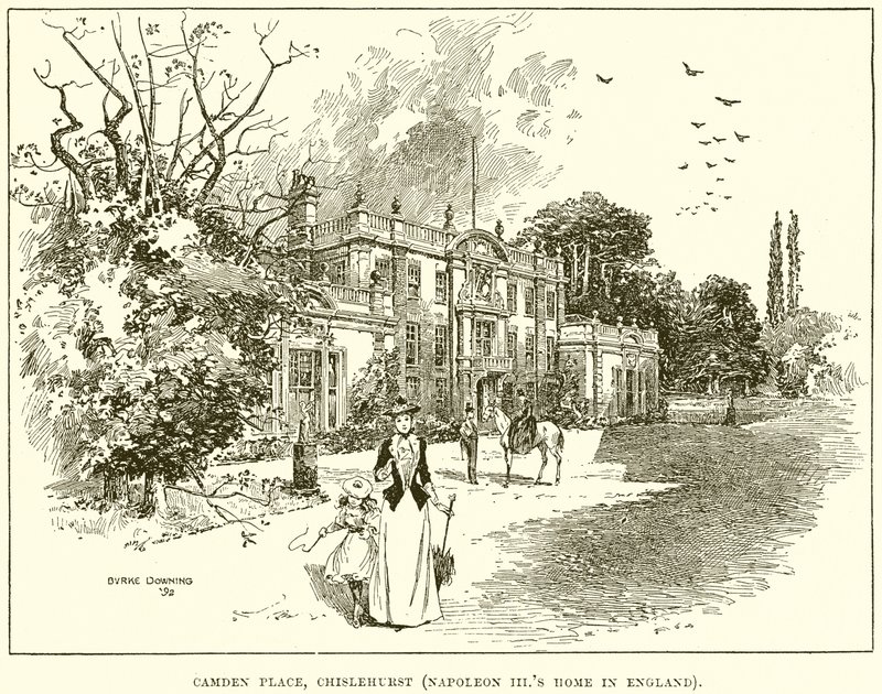 Camden Place, Chislehurst (Napoleon III otthon Angliában) alkotó: English School