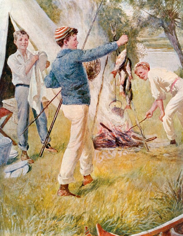 Camping Out alkotó: English School