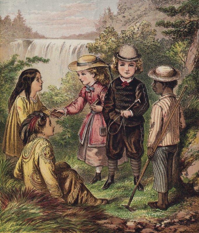 Kanadai és amerikai gyerekek alkotó: English School