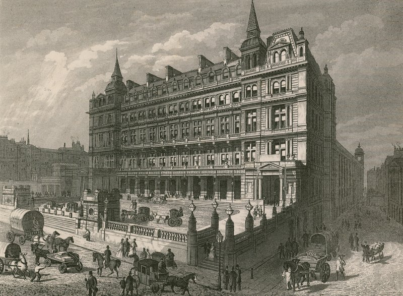 Cannon Street pályaudvar alkotó: English School