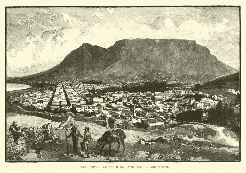 Fokváros, Lions Hill és Table Mountain alkotó: English School