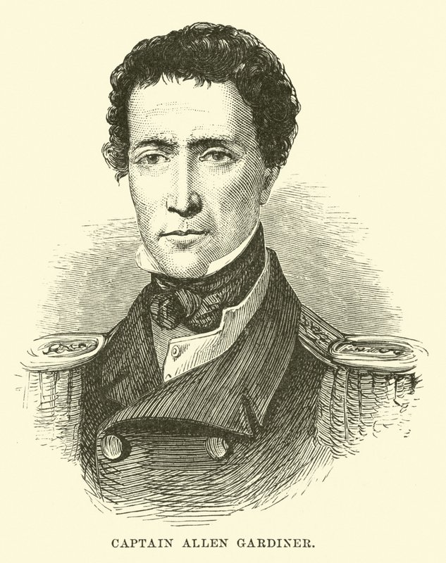 Allen Gardiner kapitány alkotó: English School