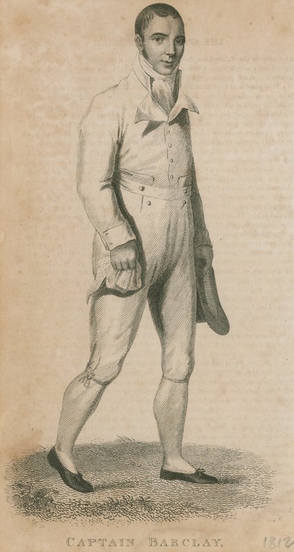 Barclay kapitány (Robert Barclay Allardice) alkotó: English School