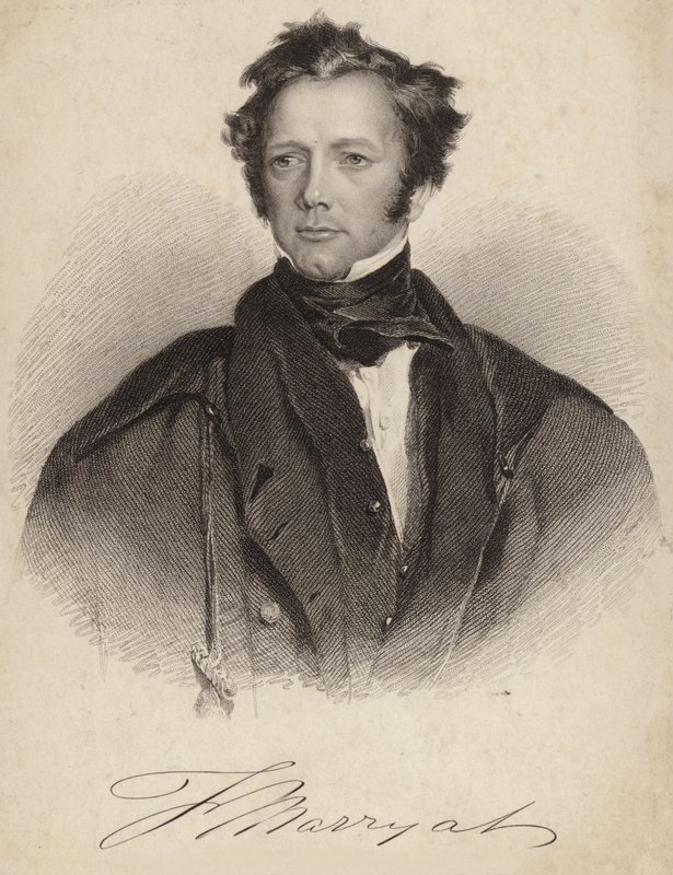 Frederick Marryat kapitány alkotó: English School