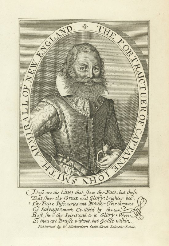 John Smith kapitány alkotó: English School
