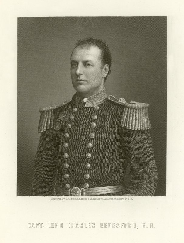 Lord Charles Beresford kapitány alkotó: English School