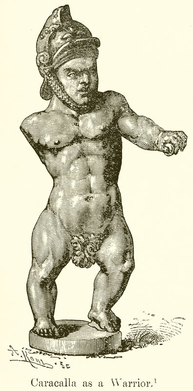 Caracalla harcosként alkotó: English School
