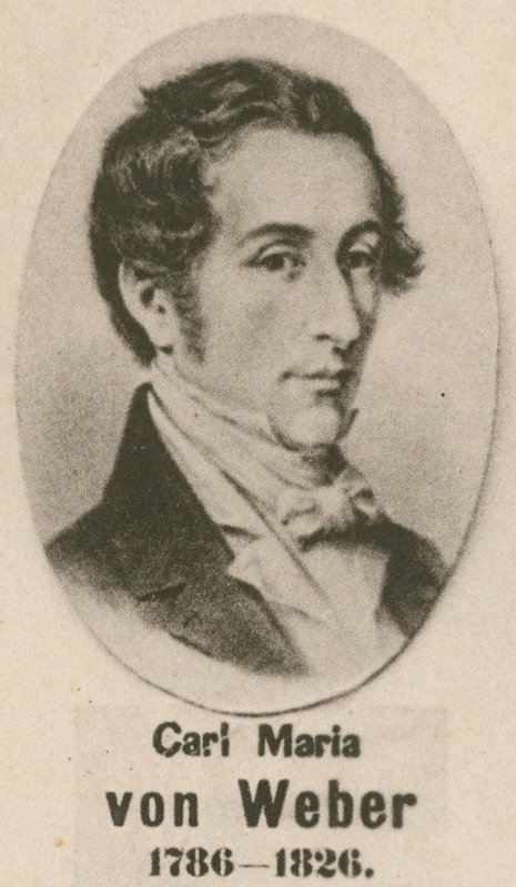 Carl Maria von Weber (metszet) alkotó: English School
