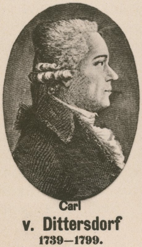 Carl von Dittersdorf (metszet) alkotó: English School