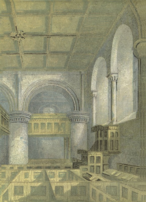 Carlisle-székesegyház, a hajó része alkotó: English School