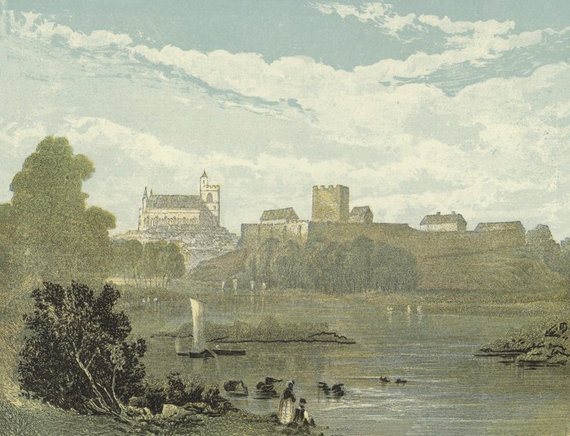 Carlisle katedrális, délnyugati kilátás alkotó: English School