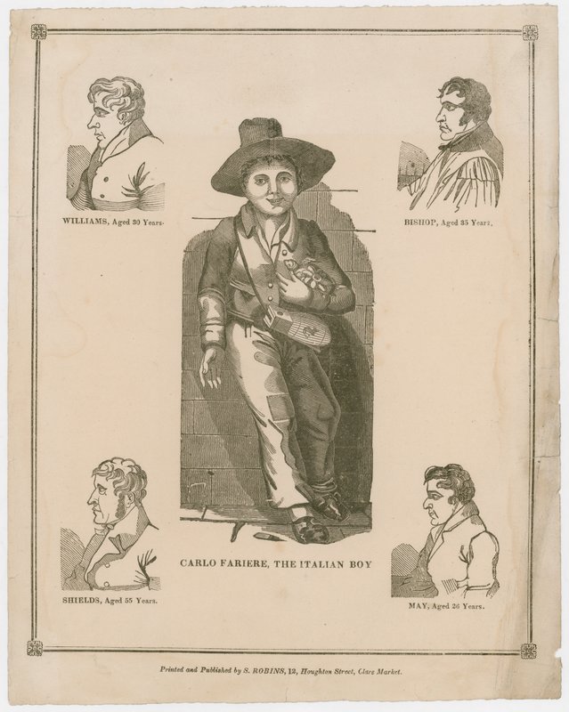 Carlo Fariere, az olasz fiú alkotó: English School