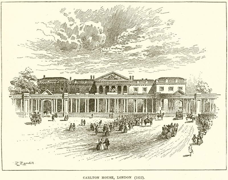 Carlton House, London alkotó: English School