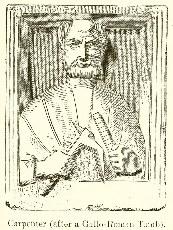 Asztalos (egy gall-római sír után) alkotó: English School