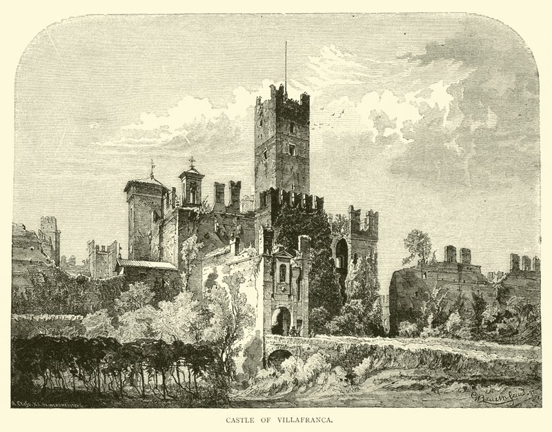 Villafranca kastélya alkotó: English School