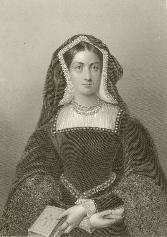 Aragóniai Katalin, VIII. Henrik királynő alkotó: English School