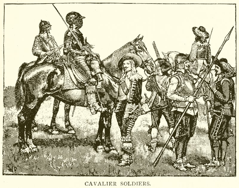 Cavalier Soldiers alkotó: English School