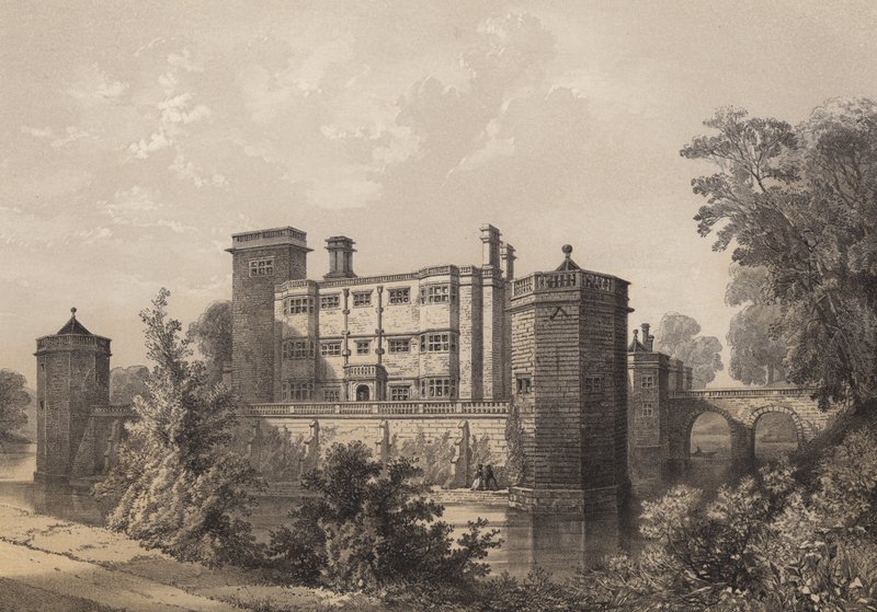 Caverswall kastély, Staffordshire alkotó: English School