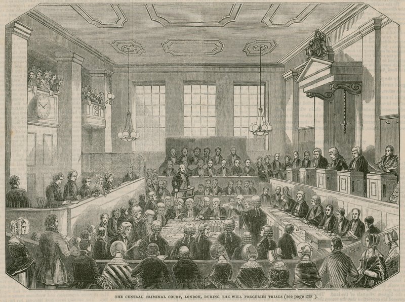 Központi Büntetőbíróság, Old Bailey alkotó: English School