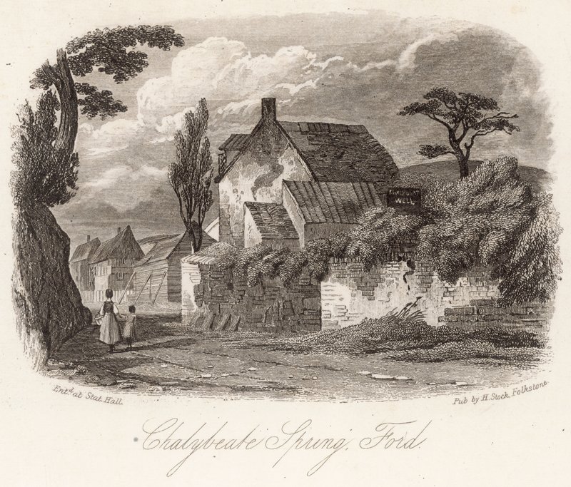 Chalybeate tavaszi Ford alkotó: English School