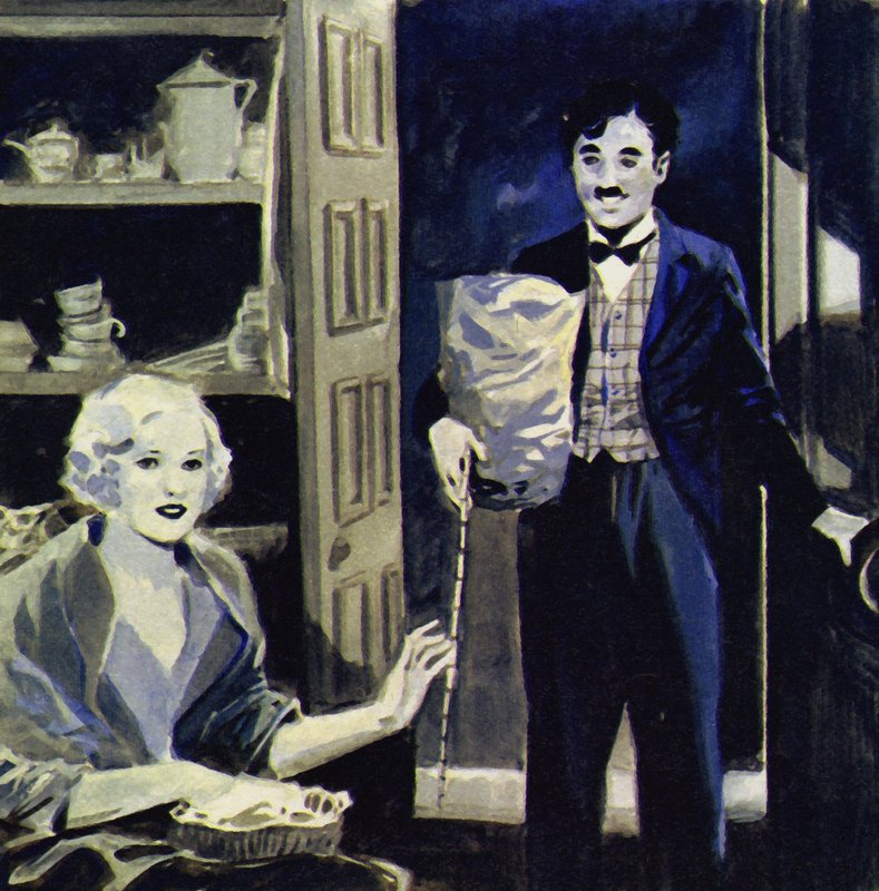 Chaplin legszebb pillanatai a The Gold Rush és a City Lights című filmek voltak alkotó: English School