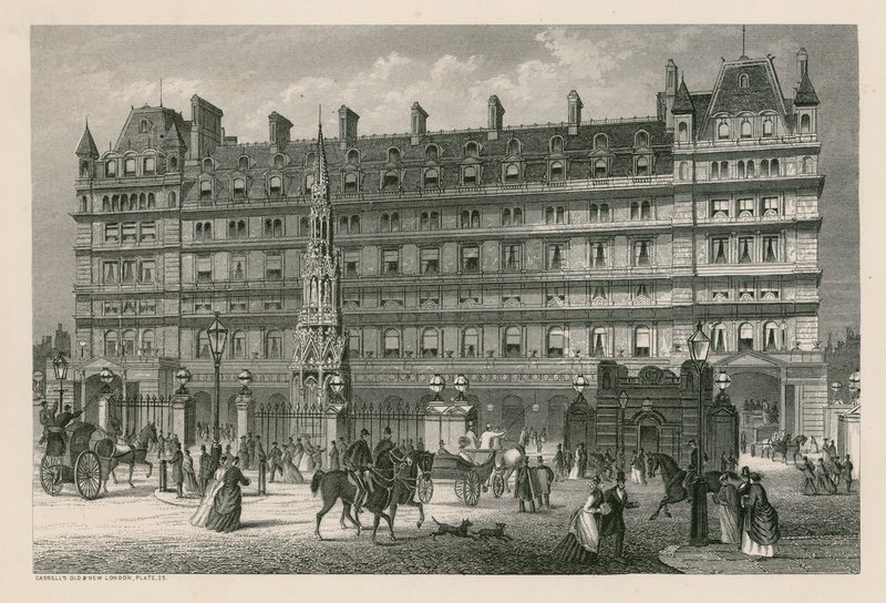 Charing Cross pályaudvar, London alkotó: English School