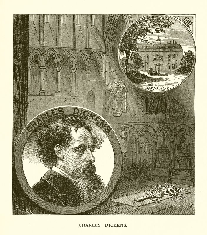 Charles Dickens alkotó: English School