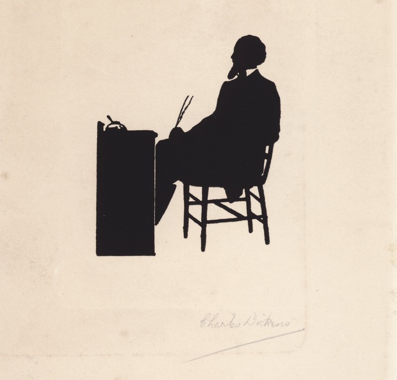 Charles Dickens, angol regényíró (litográfia) alkotó: English School