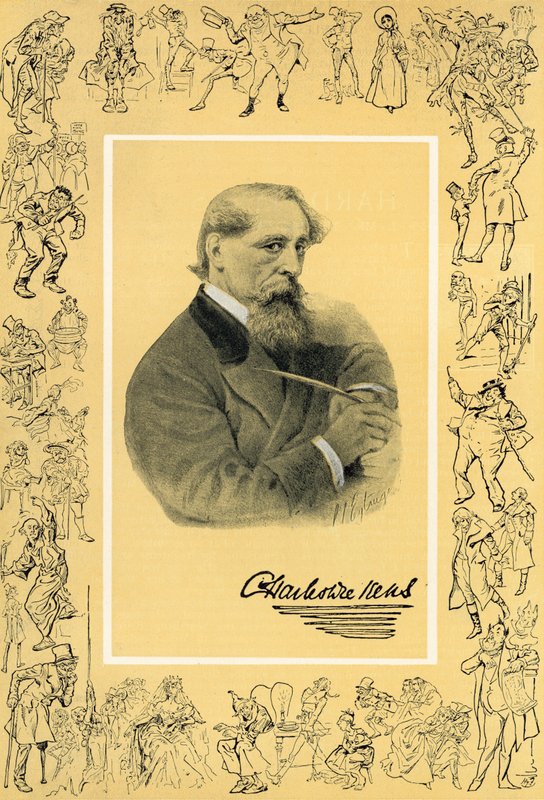 Charles Dickens és képzeletbeli lényei alkotó: English School