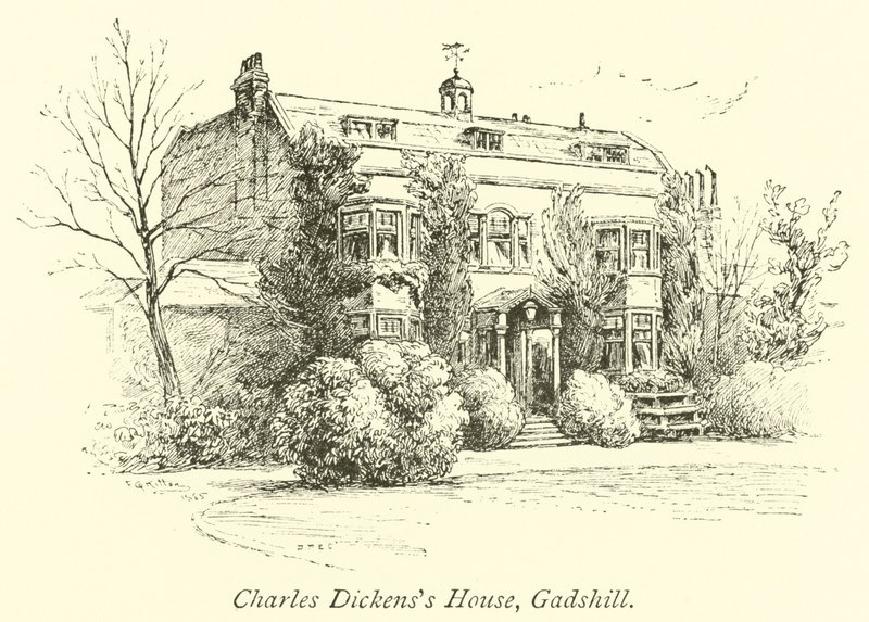 Charles Dickens ház, Gadshill alkotó: English School