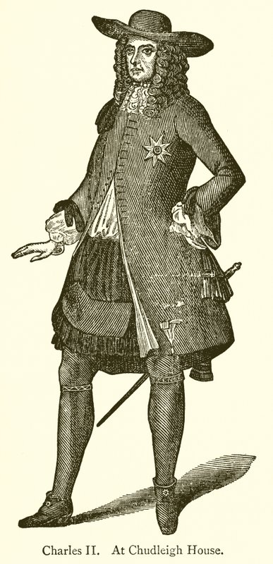 Károly II. A Chudleigh House-ban alkotó: English School