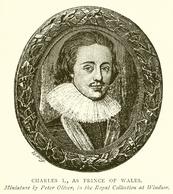 I. Károly walesi hercegként alkotó: English School