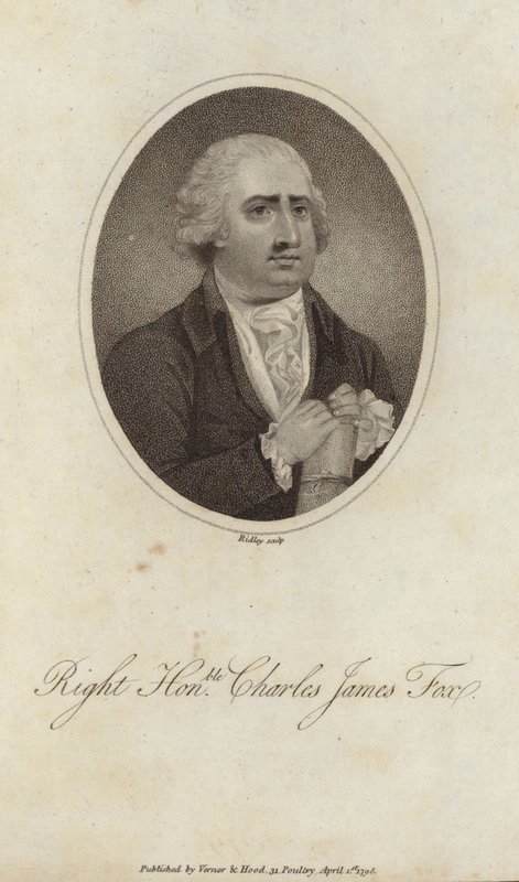 Charles James Fox alkotó: English School