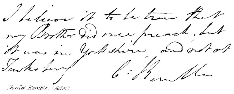 Charles Kemble (színész) alkotó: English School
