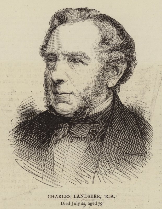 Charles Landseer, RA (metszet) alkotó: English School