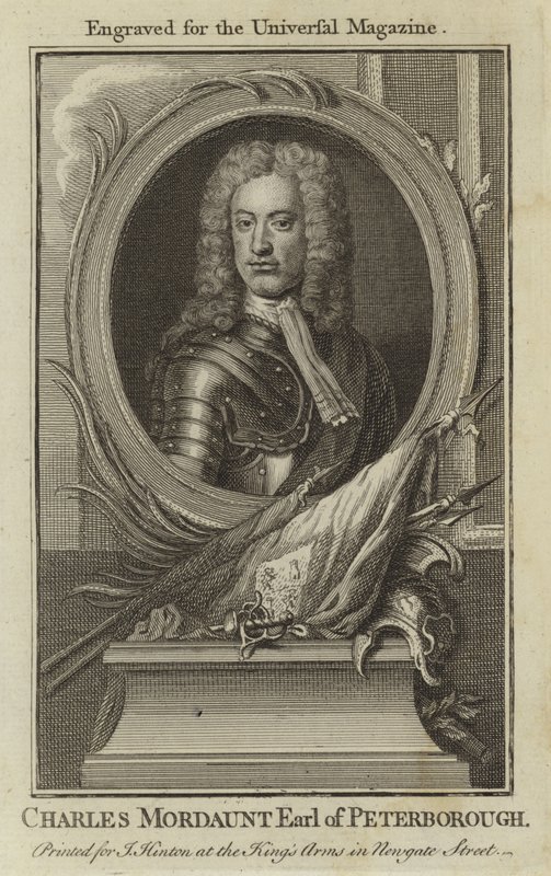 Charles Mordaunt, Peterborough grófja alkotó: English School