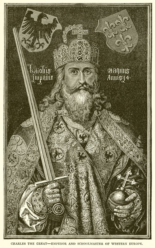 Nagy Károly – Nyugat-Európa császára és iskolamestere alkotó: English School