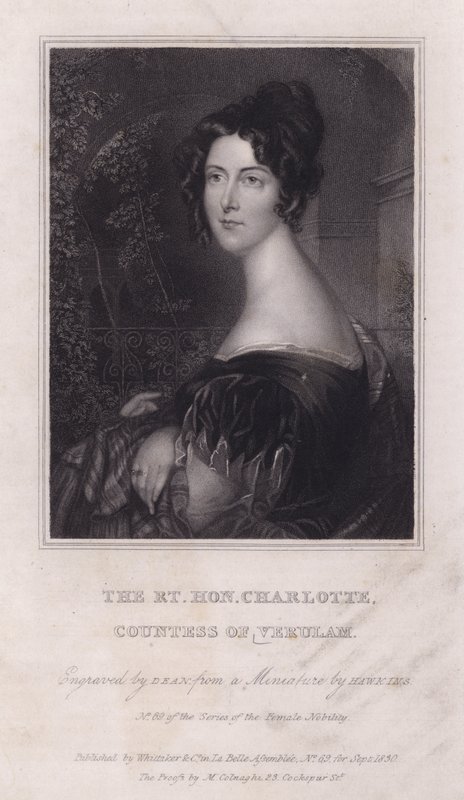 Charlotte, Verulam grófnője, James Grimston felesége alkotó: English School
