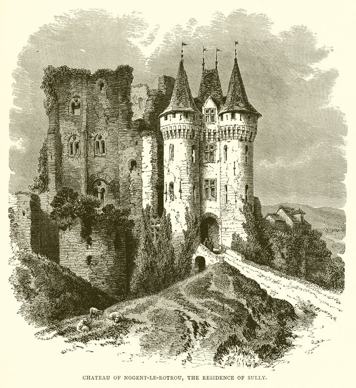 Nogent-le-Rotrou kastélya, Sully rezidenciája alkotó: English School
