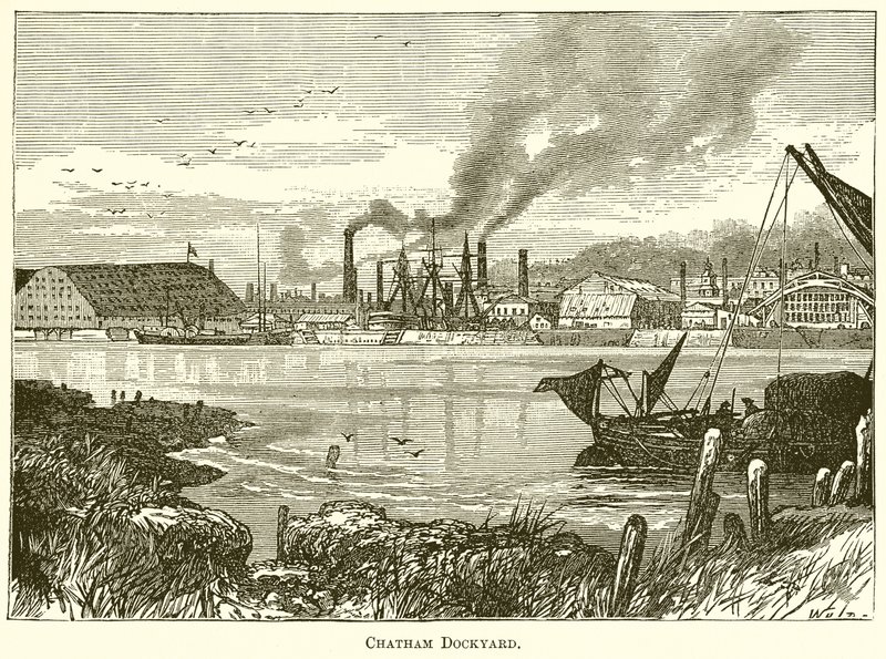 Chatham Dockyard alkotó: English School
