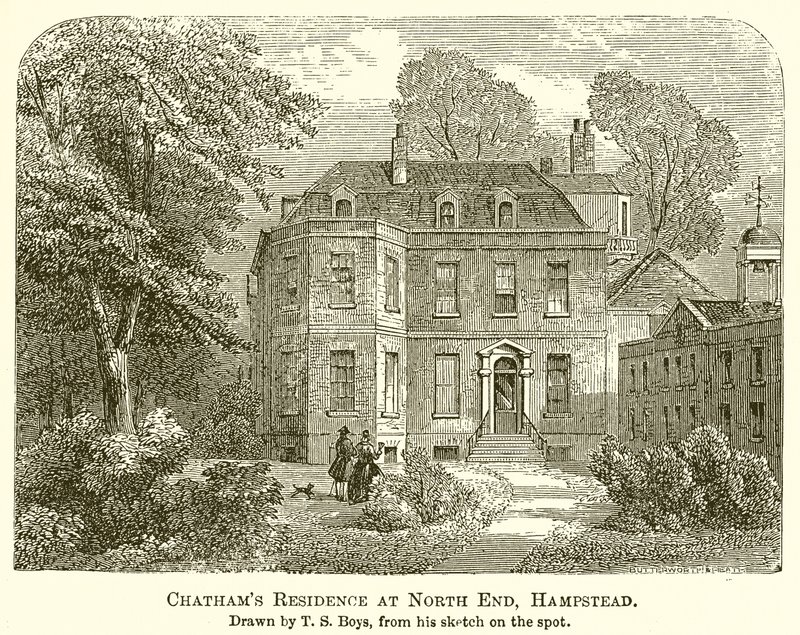 Chathams rezidencia North Endben, Hampstead alkotó: English School