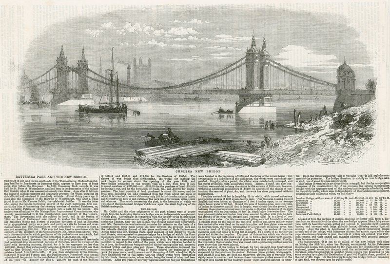 Chelsea függőhíd alkotó: English School