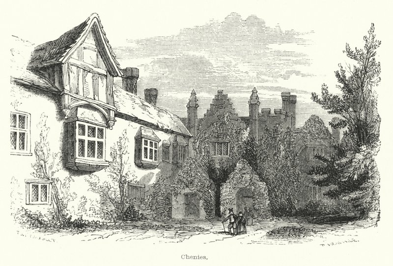 Chenies (metszet) alkotó: English School