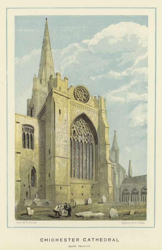 Chichester katedrális, déli kereszthajó alkotó: English School