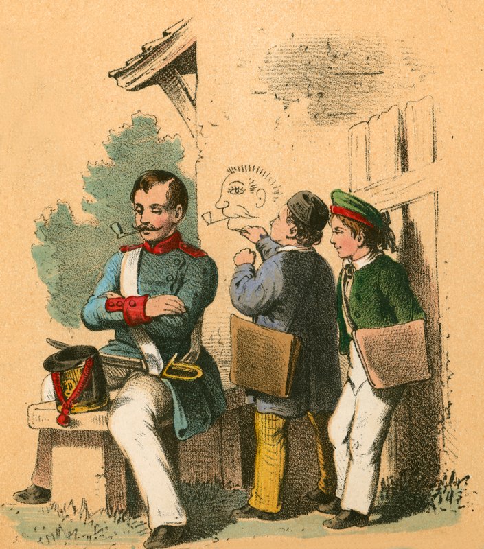 A gyerekek katonát rajzolnak alkotó: English School